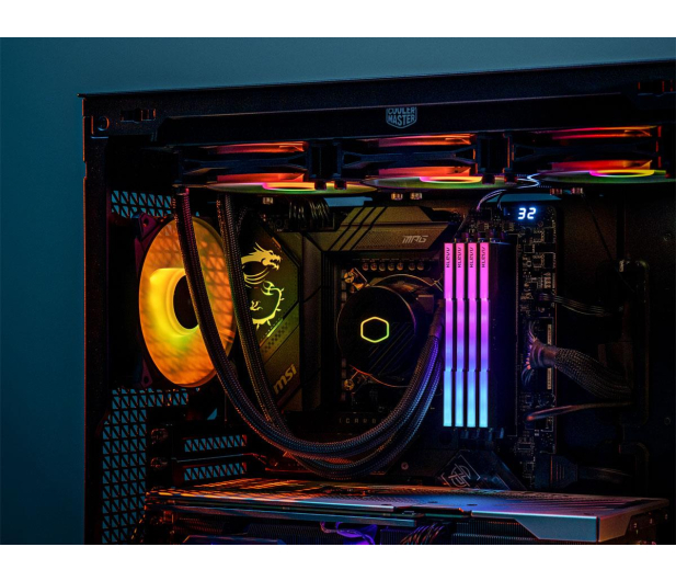 KLEVV 32GB (2x16GB) 6400 CL30 Cras V Black RGB - 1580884 - zdjęcie 11